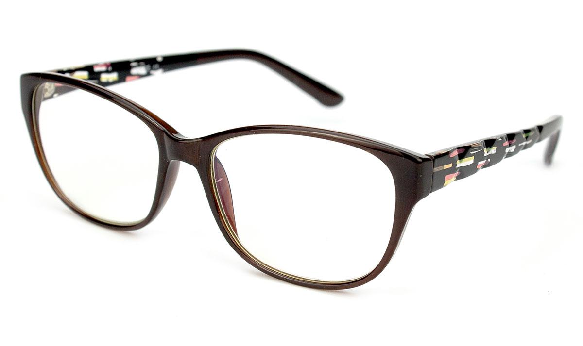 Окуляри для зору жіночі Oftalmic діоптрія +2.25 54-17-143 лінза скло PD62-64 (186-11|G|p2.25|30)