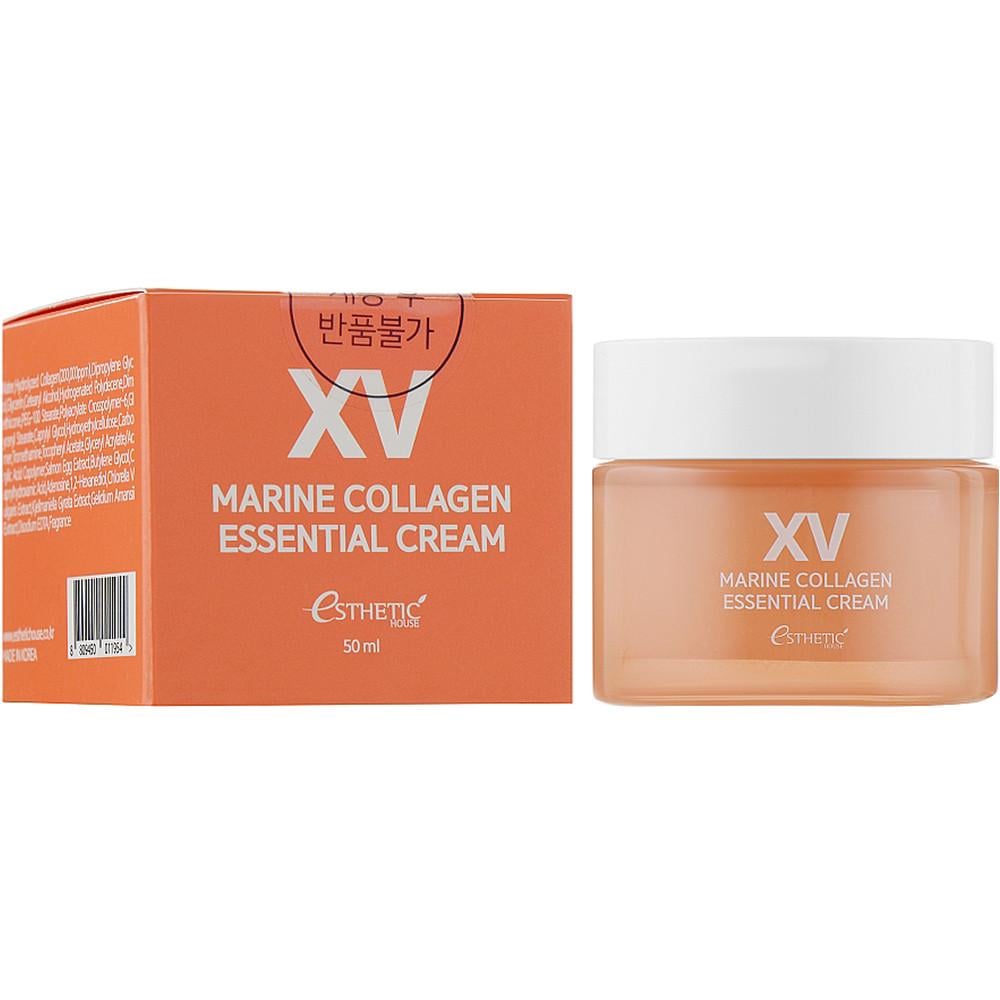 Крем для лица ультраувлажняющий Esthetic House Marine Collagen Essential Cream с морским коллагеном 50 мл (1127038080) - фото 2