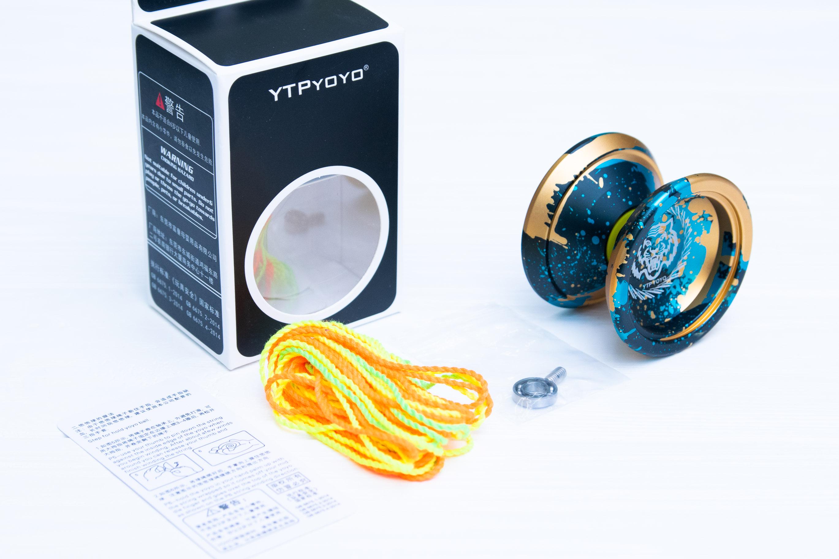 Игрушка йо-йо профессиональное YPT Tiger из алюминия (11047395) - фото 4