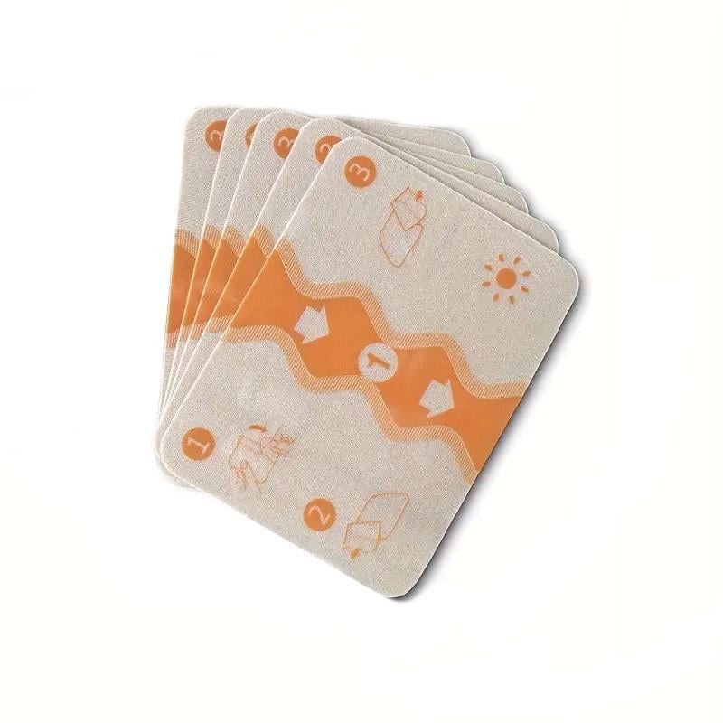 Пластир патч зігріваючий зі знеболюючим ефектом для тіла/шиї/плечей/колін 5 шт. Бежевий (2789190533)