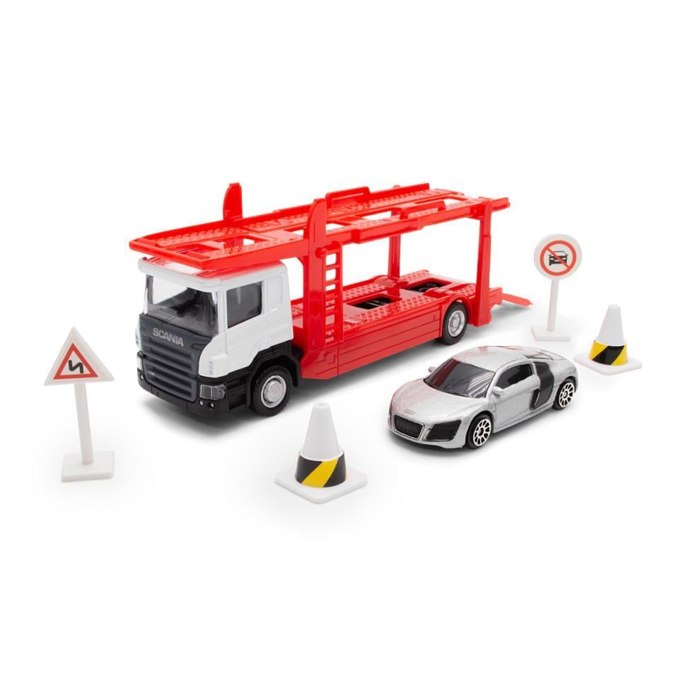 Игровой набор автомоделей Автоперевозчик Sсania 250430U 1:64 (2990432258)
