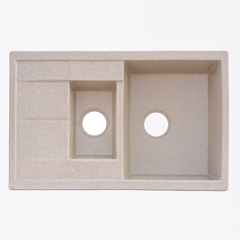 Мийка кухонна Platinum Kessan 7850W Бежевий (353185)