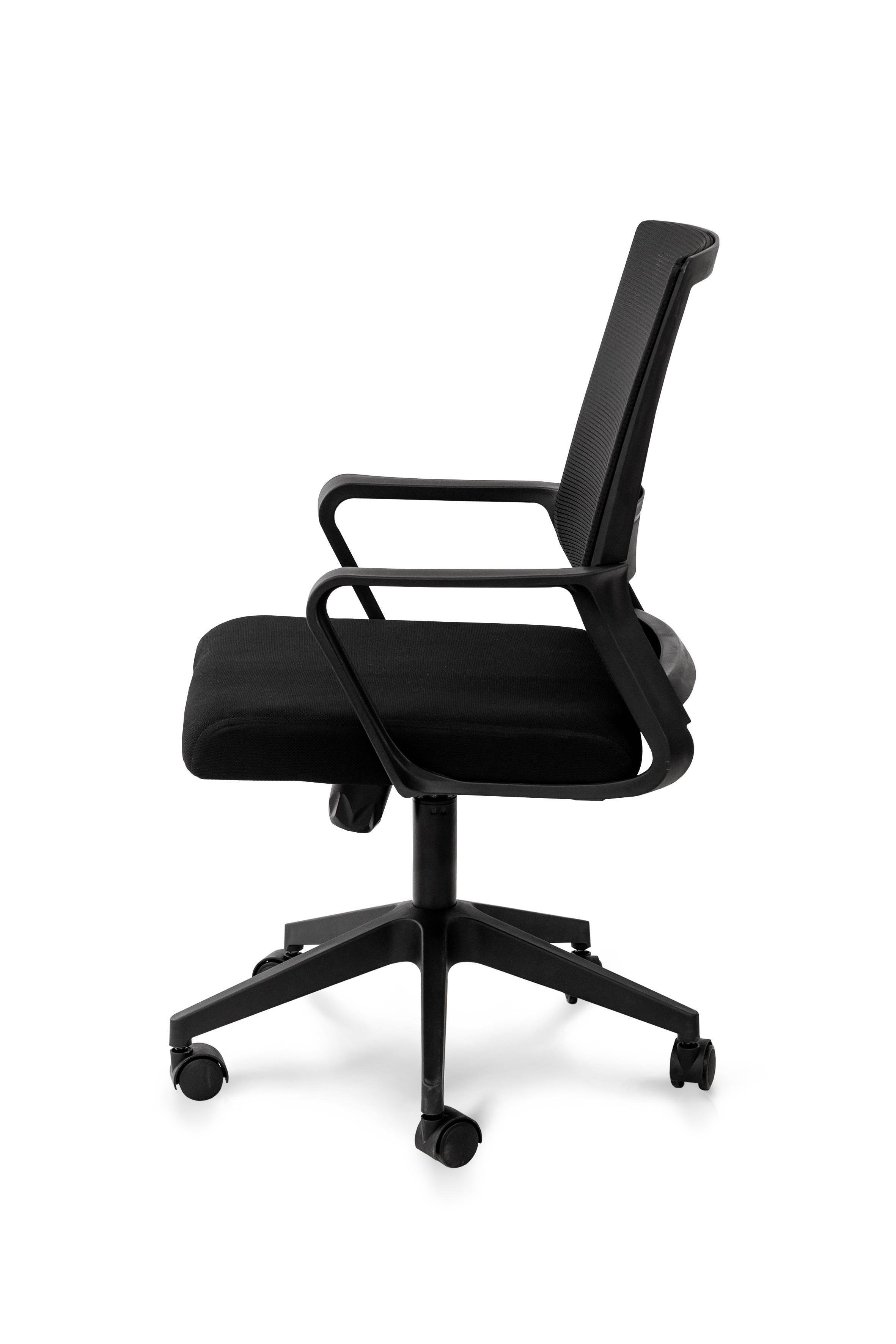 Офисное кресло Мікс Меблі Байт 480x920x480 мм Черный (GAА0057063) - фото 2 Офисное кресло Мікс Меблі Байт 480x920x480 мм Черный (GAА0057063) - фото 2