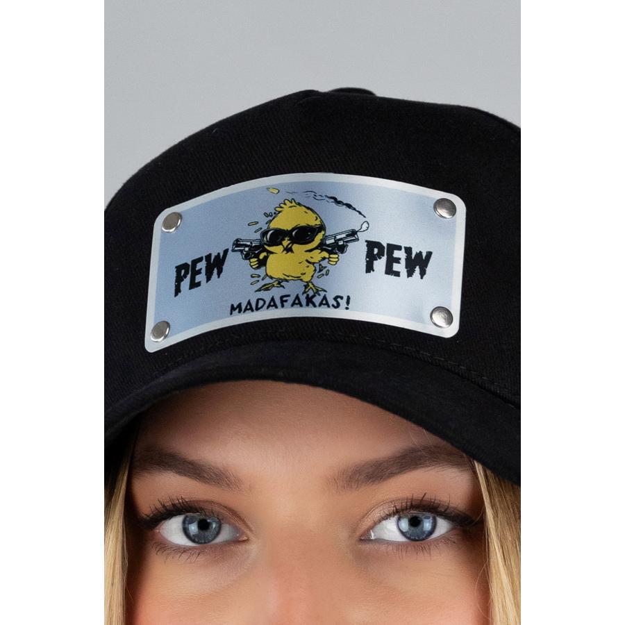 Бейсболка тракер Braxton 1545-5 універсальна котона L/р. 57-58 Чорний