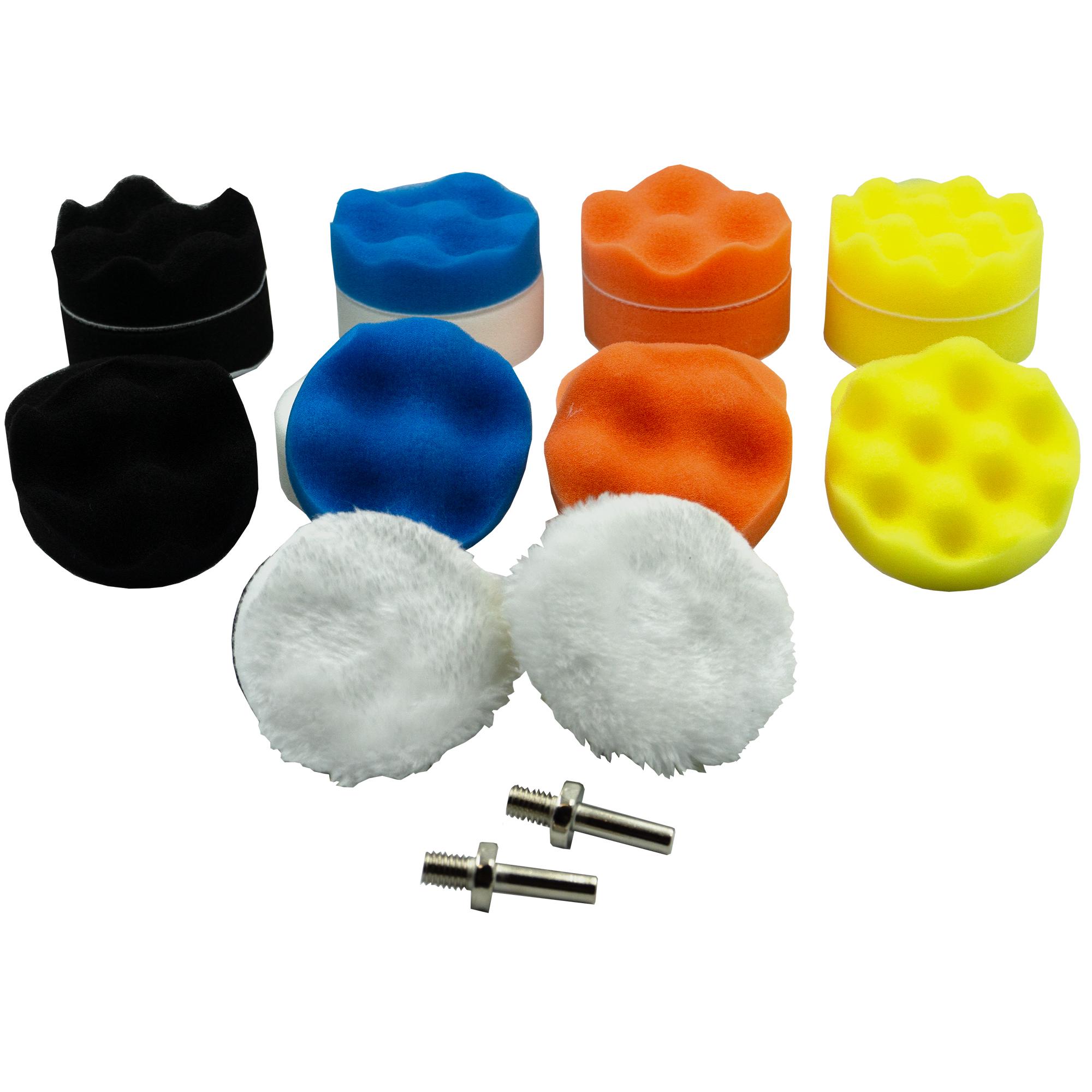 Набір губок полірувальних для дриля Moje AUTO 22 шт. (96-032)