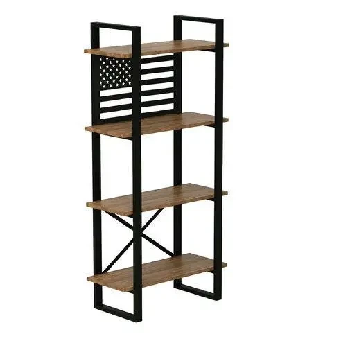 Стелаж Loft NS-1837 вузький середньої висоти на 4 полиці (3075773986)