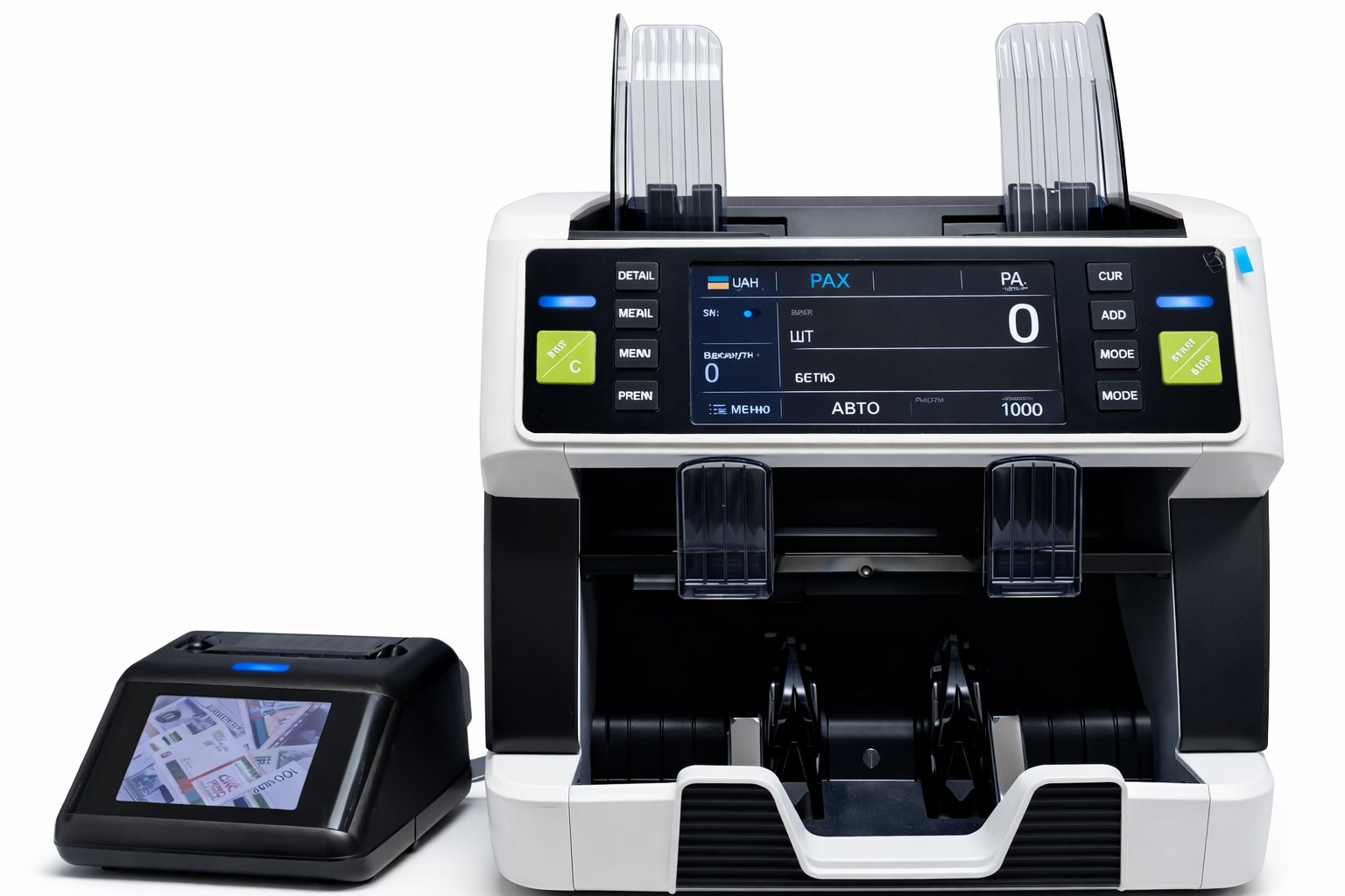 Счетчик банкнот Bill Counter SMART PLUS PRO MAX с 2 CIS-сканерами/автоопределением валюты и проверкой подделок (35427266)