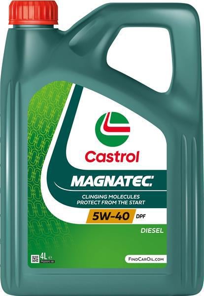 Моторне мастило Castrol Magnatec Diesel DPF 5W-40 4 л (CAS MG D 5W-40/4)