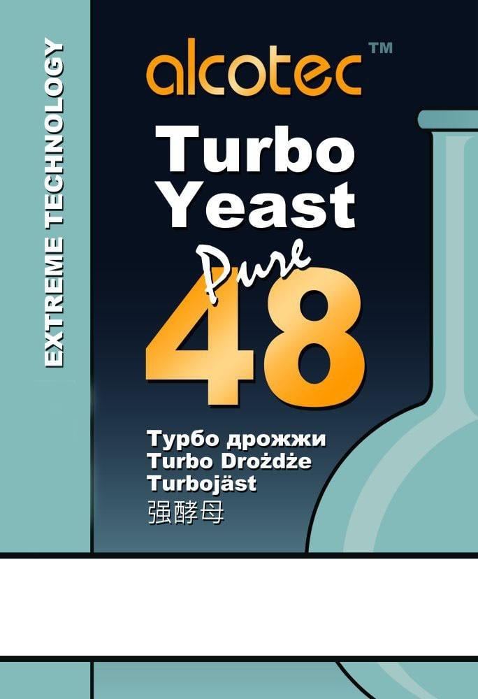 Турбо дріжджі спиртові Alcotec 48 Turbo Yeast Pure 135 г (10013)