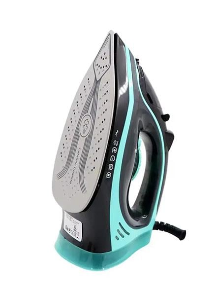 Праска парова електрична RAF R.1250B з керамічною підошвою 2200 Вт Синій (27255890оп)