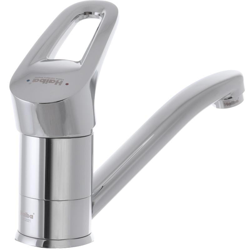 Змішувач для умивальника Haiba OPUS 004 вилив 15 см (HB0330) - фото 4 Змішувач для умивальника Haiba OPUS 004 вилив 15 см (HB0330) - фото 4