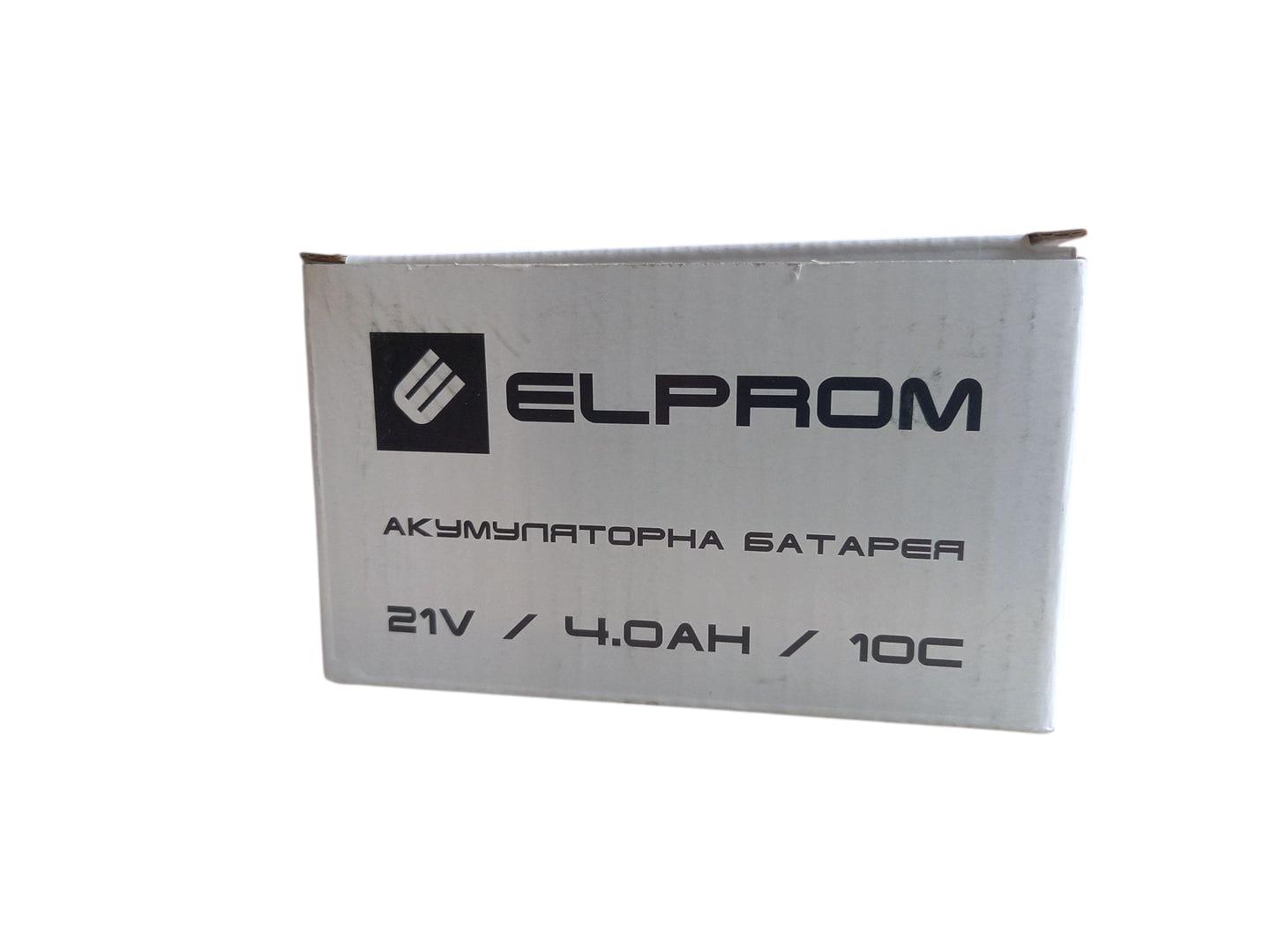 Акумуляторна батарея Елпром 21V 4.0 Ah 10c (28748971) - фото 3