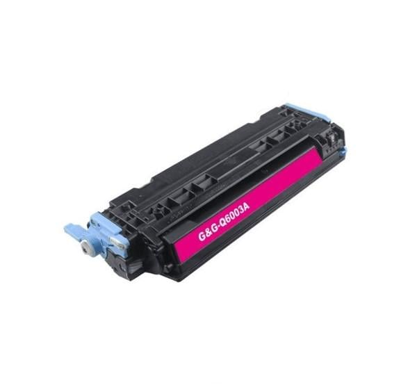 Картридж G&G для лазерного принтера HP Color LJ 1600/2600/2605 series CM1015/1017 Пурпуровий (G&G-Q6003A)