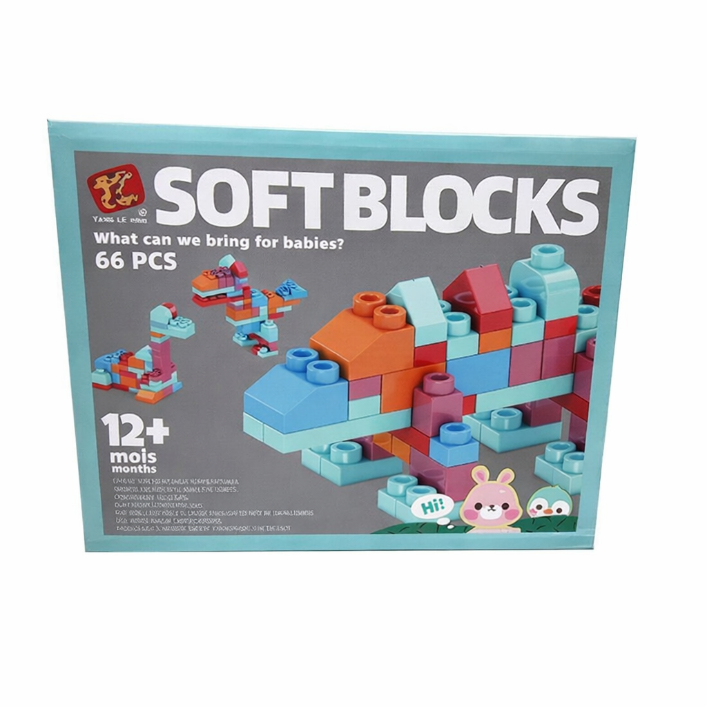 Конструктор мягкий TL2504 66 деталей (2894995705) Конструктор мягкий TL2504 66 деталей (2894995705)