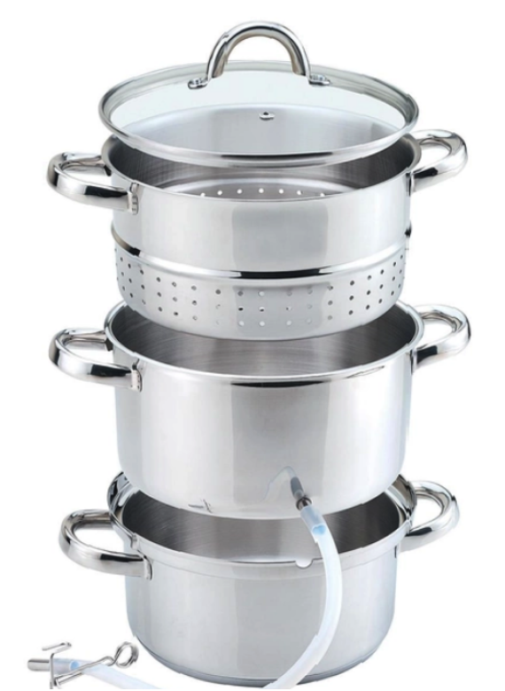 Соковарка Bohmann з нержавіючої сталі 8 л (BH 3206)