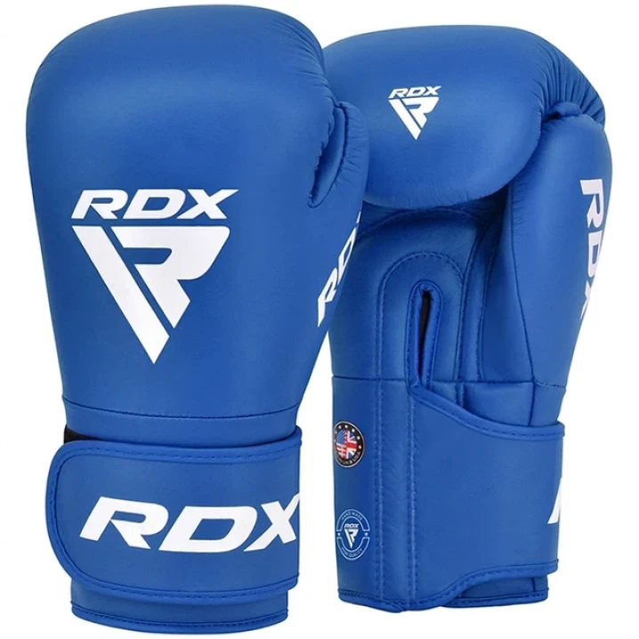 Боксерські рукавички RDX Amateur Competition Boxing Gloves AS1 10oz Cиній (2977526406)