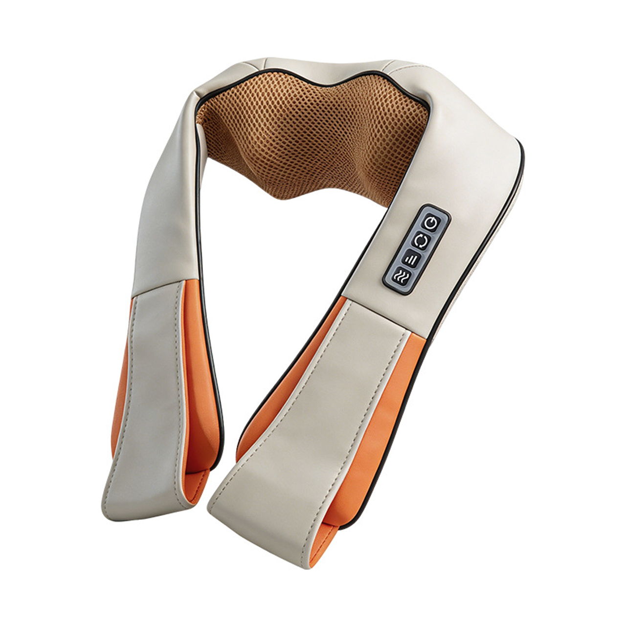 Электромассажер для шеи роликовый беспроводной с инфракрасным подогревом (1770118016084)