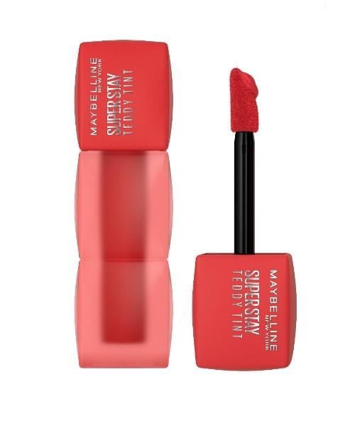 Помада-тинт губная стойкая матовая Maybelline New York Superstay Teddy Tint 30 Coquettish 5 мл (2860839574)