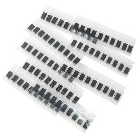 Набір діодів SMD 1N4001/1N4004/1N4007/SS14/SS16/SS24/SS26/SS34/SS36 90 шт. (285525) Набір діодів SMD 1N4001/1N4004/1N4007/SS14/SS16/SS24/SS26/SS34/SS36 90 шт. (285525)