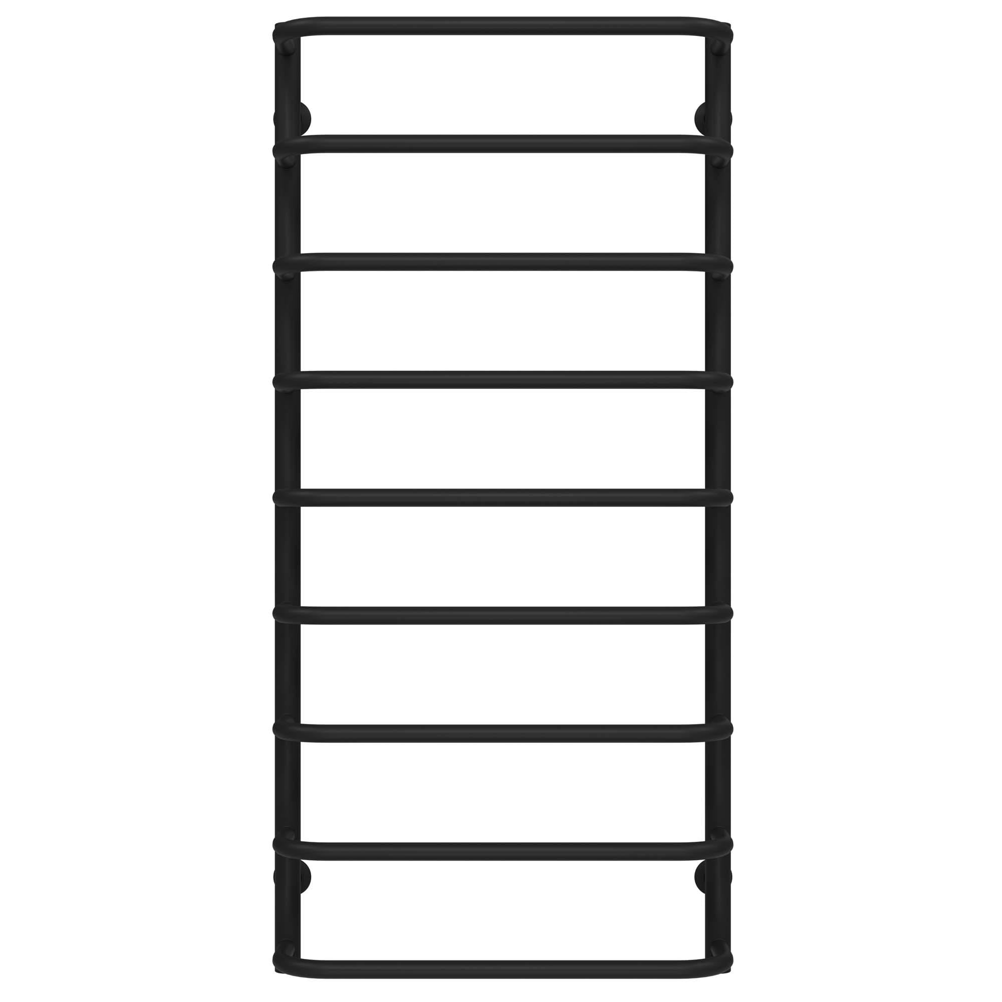 Рушникосушарка водяна Deffi Стандарт П9 нижнє підключеня нержавіюча сталь 500х1100 мм Чорний (C.SS.110.50.9.B.A)