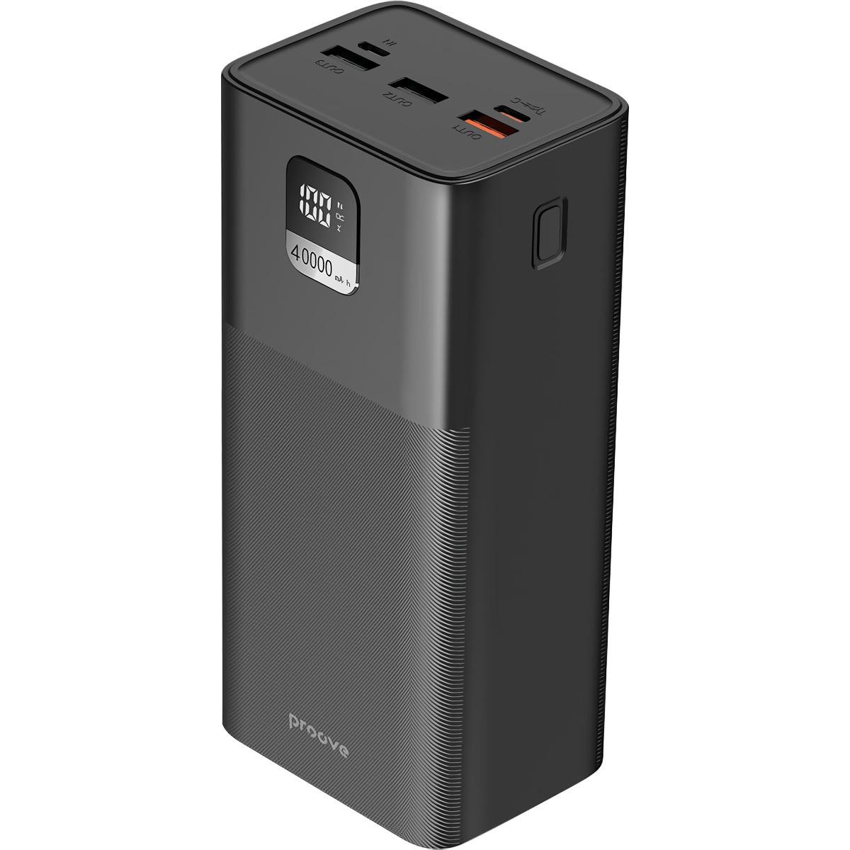 Зовнішній акумулятор Proove Giant Lite 40000 mAh 22,5W Dark Gray (PBGI20312201)