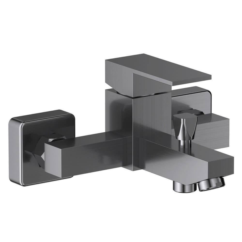 Смеситель для ванны VOLLE PARDO 1548.030106 однорычажный Графитовый (171447)