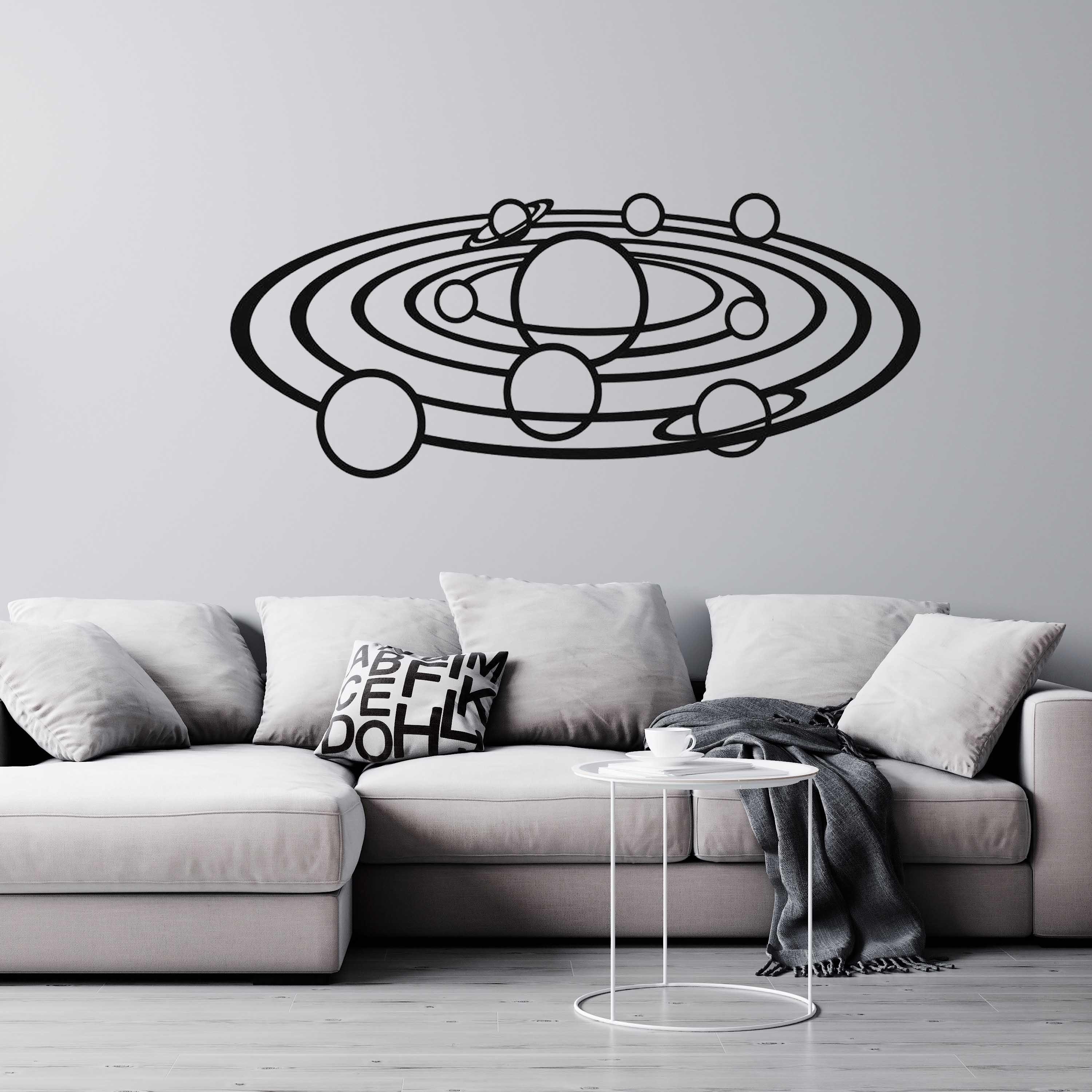 Декоративне панно Галактика 50 см (01068-чор-50)