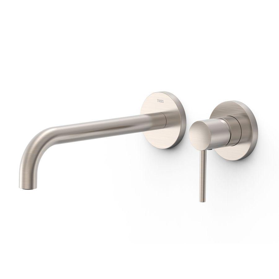 Смеситель для умывальника Tres Study Exclusive 26230002AC настенный однорычажный Хром (142673)