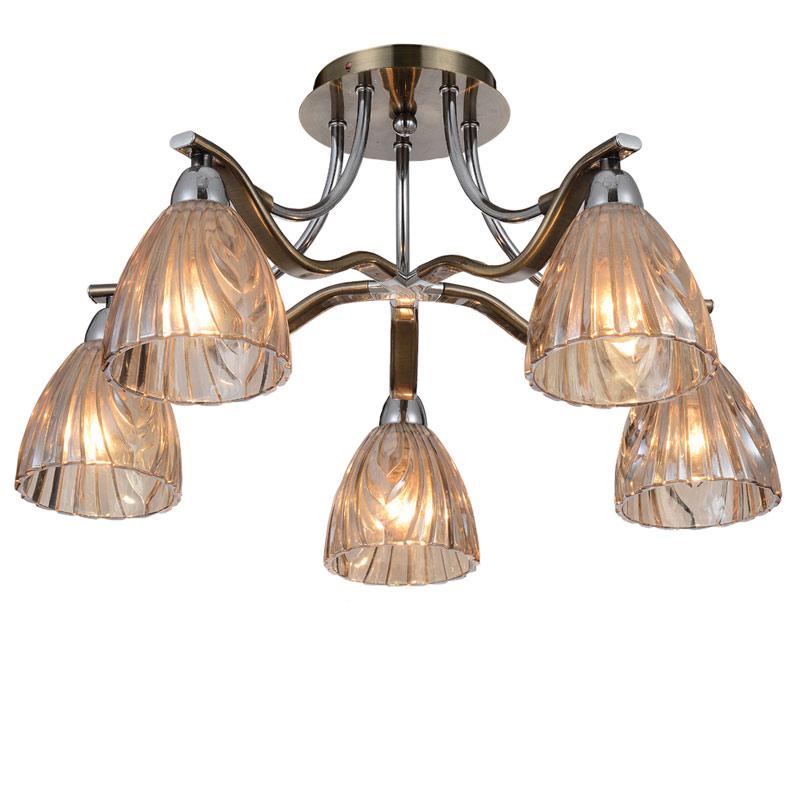 Люстра Light House ES-15968/5 потолочная Бронзовый (9689)