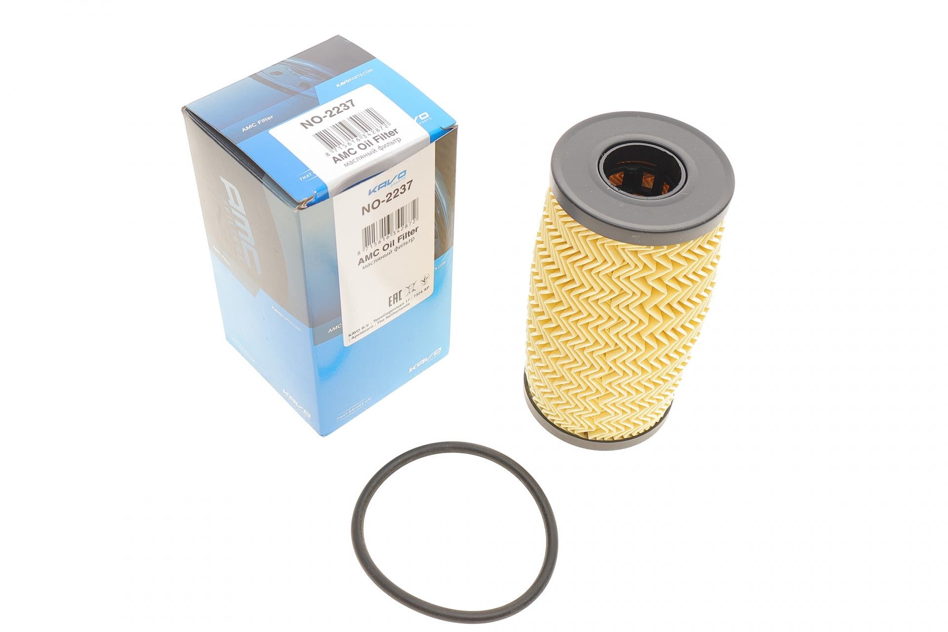 Фильтр масляный KAVO PARTS для Renault Dokker 1,5 dCi 18- (NO-2237)