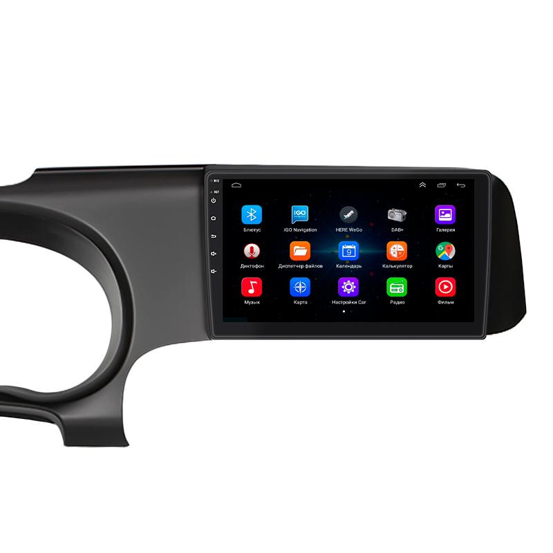 Штатная магнитола Lesko для Hyundai i10 III 2019-н.в. экран 9" 1/16Gb Wi-Fi GPS Base Хюндай