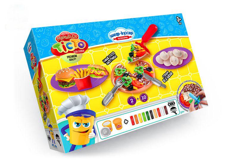тісто для ліплення Danko Toys Master Do tmd-10-01u шеф-кухар піца середня (MTT-87622)