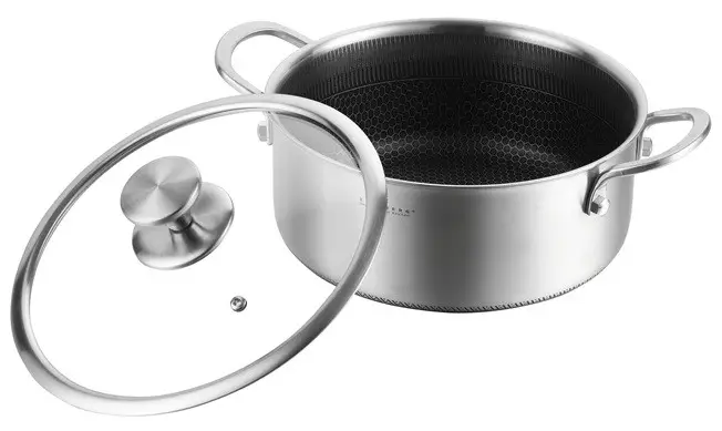 Каструля з кришкою Edenberg EB-17057 28 см 8,3 л (LO-05912) Каструля з кришкою Edenberg EB-17057 28 см 8,3 л (LO-05912)