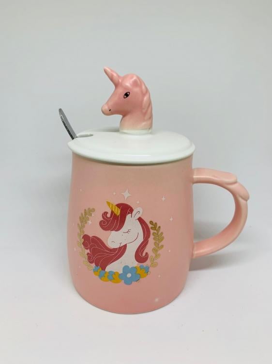 Кружка Единорог One of a Kind Коралловый