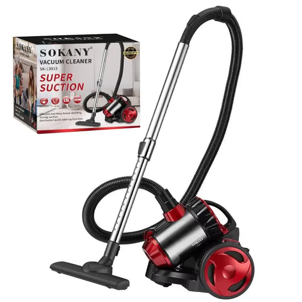 Пилосос контейнерного типу Sokany з НЕРА-фільтром 2000 Вт (SK-13015/12) - фото 2 Пилосос контейнерного типу Sokany з НЕРА-фільтром 2000 Вт (SK-13015/12) - фото 2