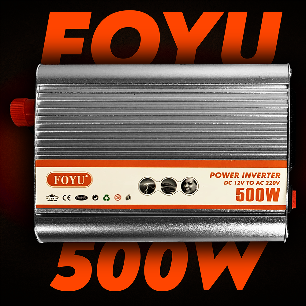 Автомобільний інвертор FOYU FO-Q012 з модифікованим синусом 500 Ват 500 W (88) - фото 2