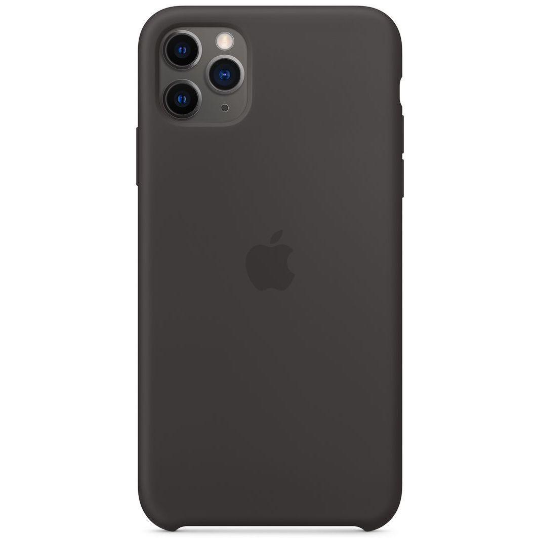 Силиконовый чехол накладка Apple Silicone Case for iPhone 11 Pro Max, Black (HC)