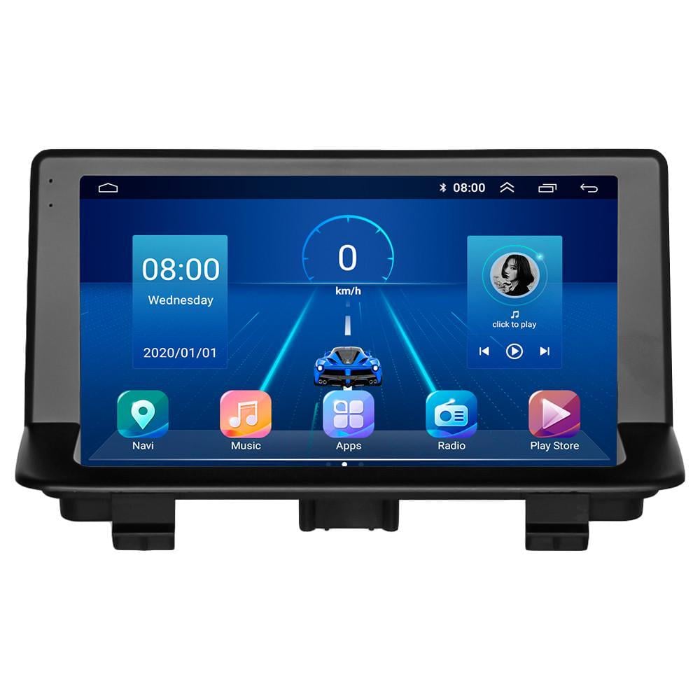 Автомагнитола штатная Lesko для Audi Q3 I 8U 2011-2014 9" 4/32Gb 4G Wi-Fi GPS Top MOB