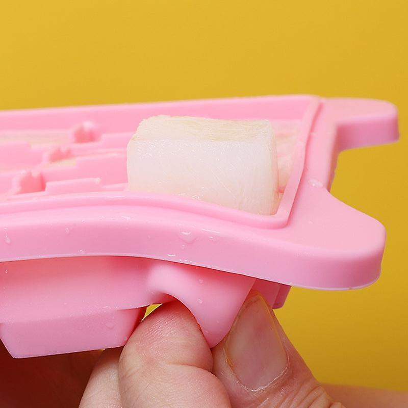 Форма для льоду силіконова з кришкою ICof Кубики 24 комірки Рожевий (Е051359) - фото 8 Форма для льоду силіконова з кришкою ICof Кубики 24 комірки Рожевий (Е051359) - фото 8