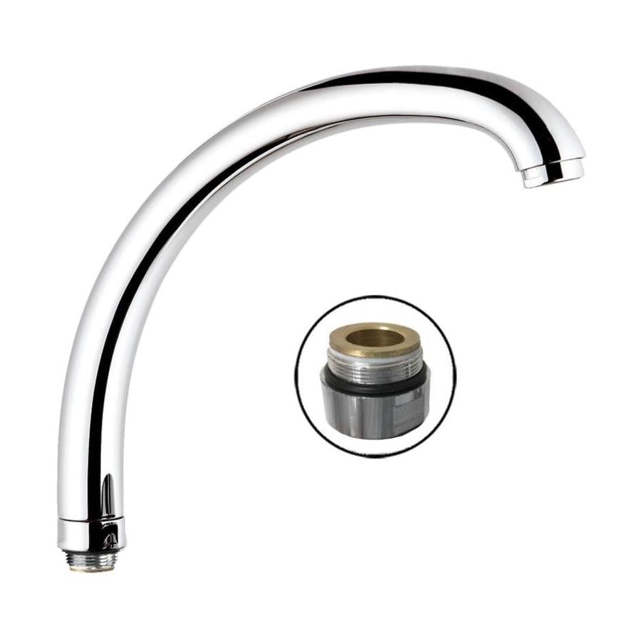 Гусак на раковину круглий Zegor WKC-049B 3/4" Хром - фото 2 Гусак на раковину круглий Zegor WKC-049B 3/4" Хром - фото 2