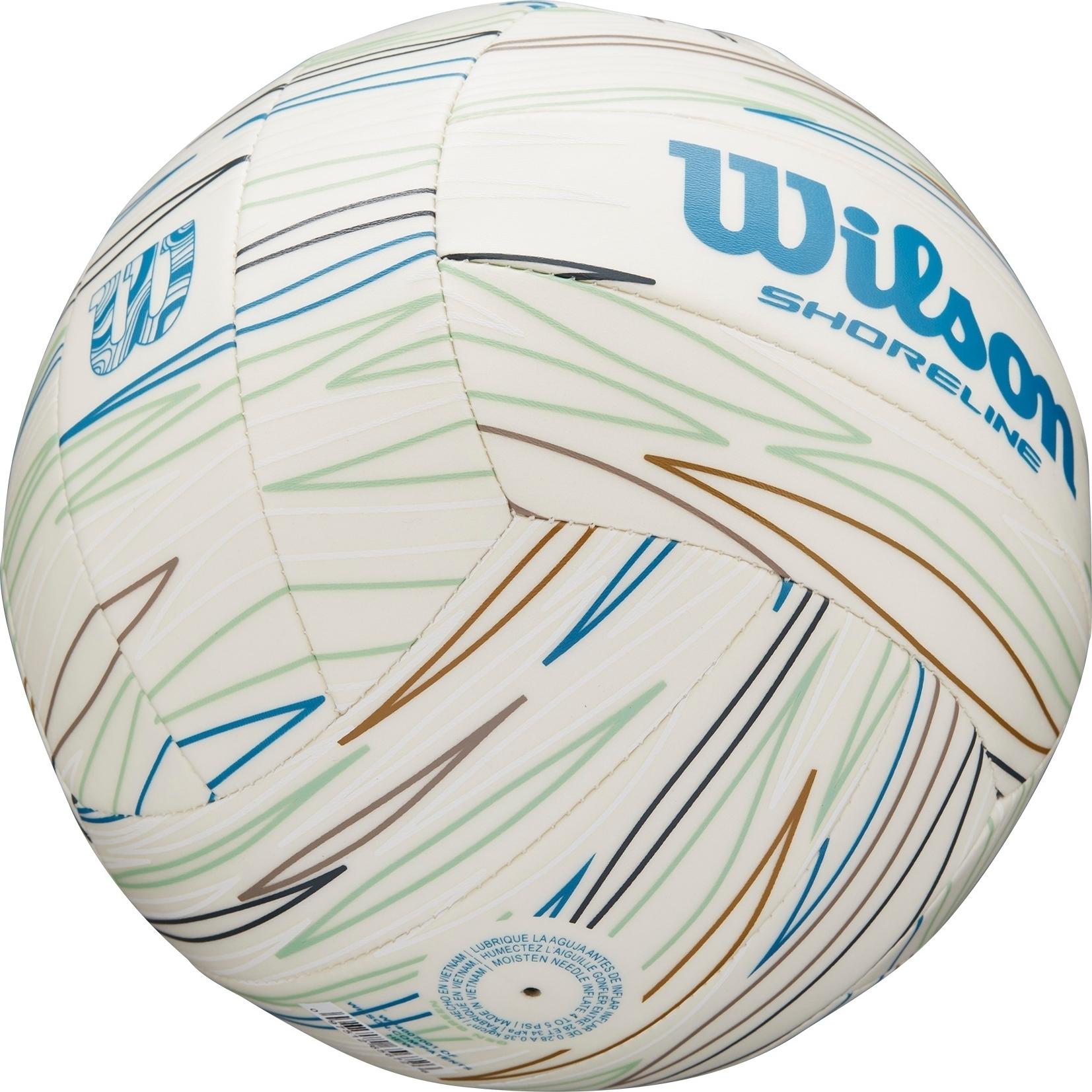 М'яч для пляжного волейболу Wilson SHORELINE ECO VB р. 5 Білий (WV4007001XBOF) - фото 5