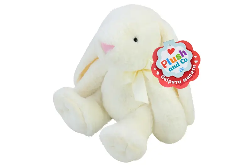 М'яка іграшка PLC25073 Plush and Co Кролик 25 см Молочний М'яка іграшка PLC25073 Plush and Co Кролик 25 см Молочний