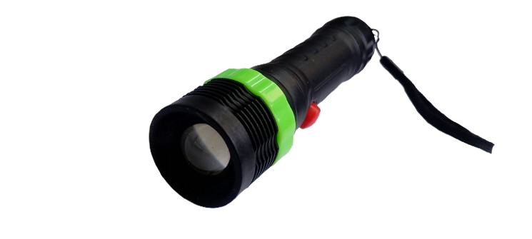 Фонарь на батарейках LED 7085 135х35х30 мм (3143)