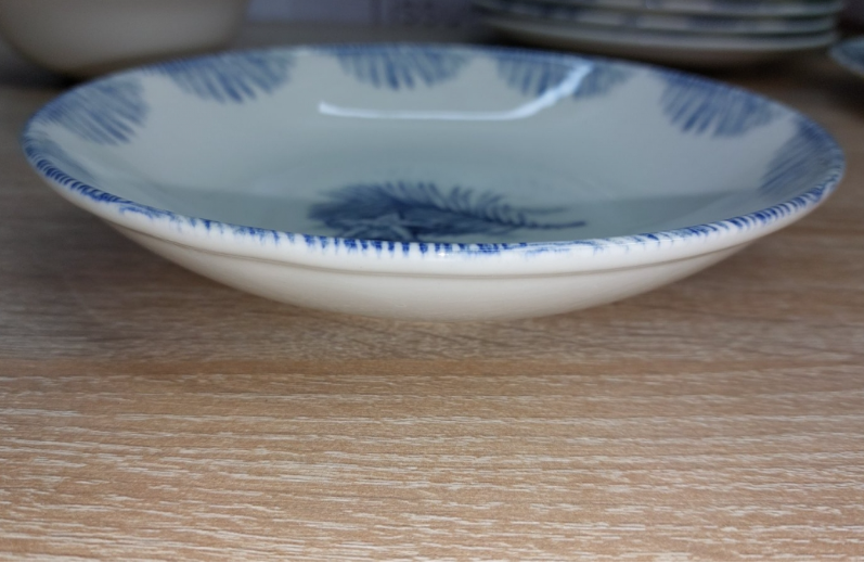 Сервиз столовый OMS TULU фарфор 6 персон 24 шт. Ocean Blue (KL24-Ocean) - фото 8 Сервиз столовый OMS TULU фарфор 6 персон 24 шт. Ocean Blue (KL24-Ocean) - фото 8