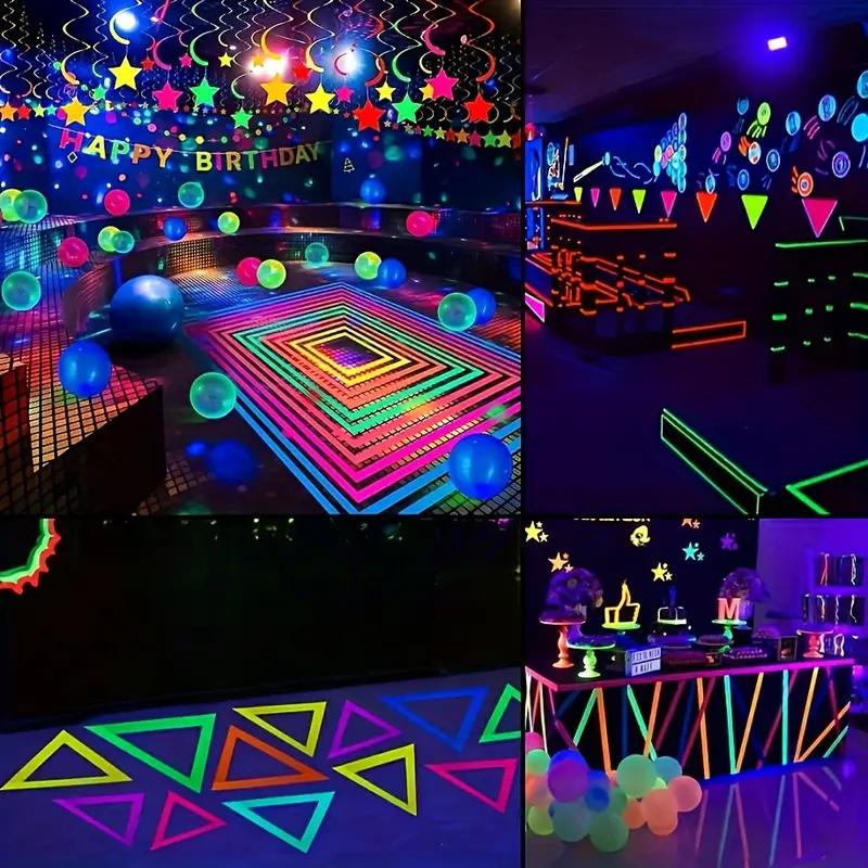 Лента клейкая флуоресцентная 1,5 см x 5 м Желтый (2499697676) - фото 4 Лента клейкая флуоресцентная 1,5 см x 5 м Желтый (2499697676) - фото 4