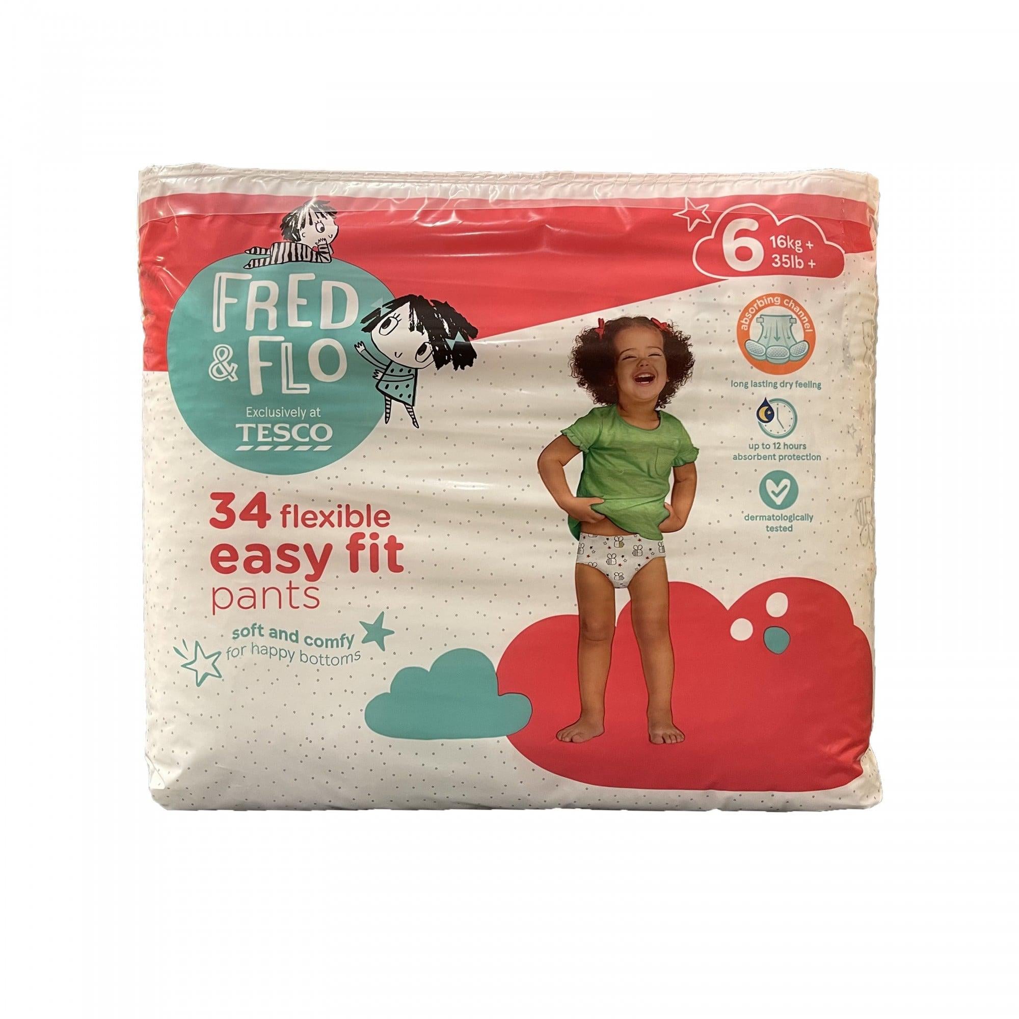 Підгузки-трусики Fred & Flo 6 16 + кг 34 шт. (64b7d1cd1e13f0433a62c494)