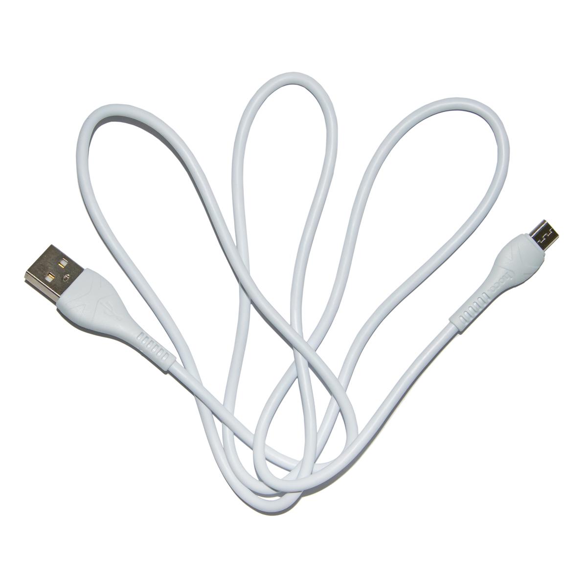 Кабель Hoco X37 USB-microUSB 2,4 А 1 м Белый (1010243-White)