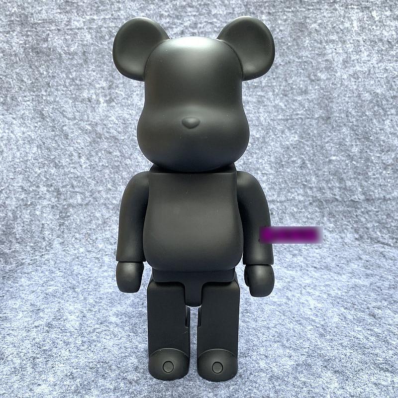 Статуетка RESTEQ Bearbrick 400% 28 см Чорний (VA-1355623976) - фото 3