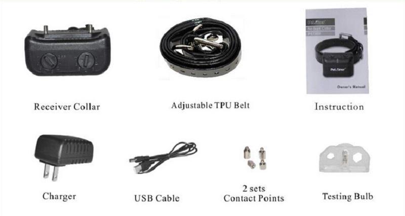 Электроошейник антилай для собак Peton Pet-850 аккумуляторный IP67 - фото 12 Электроошейник антилай для собак Peton Pet-850 аккумуляторный IP67 - фото 12
