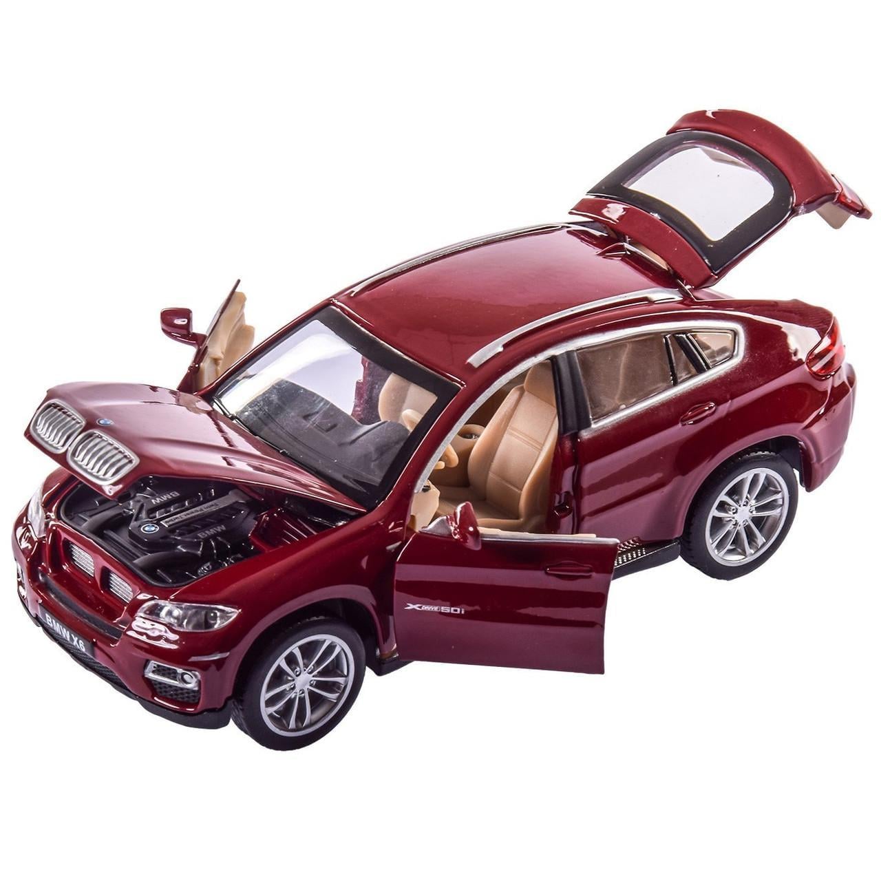 Іграшкова машинка BMW X6 металева модель 1:32 (2480587058)